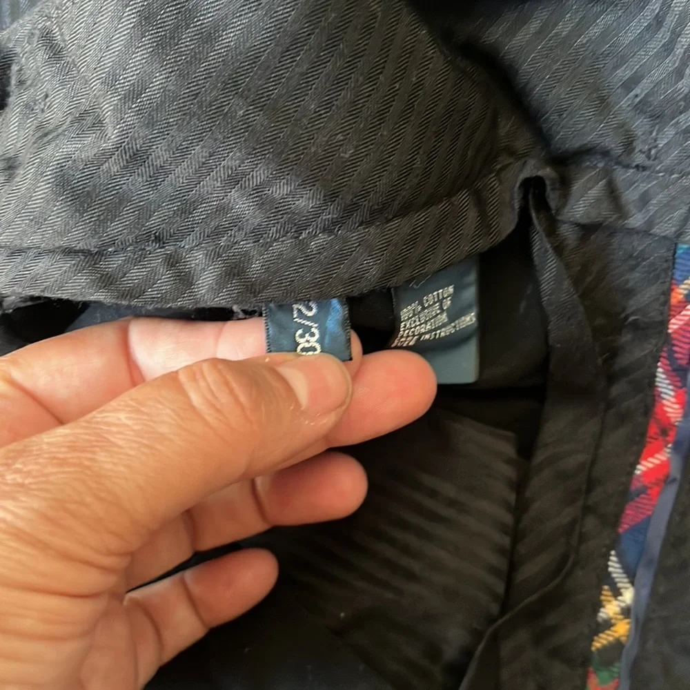 Ralph Lauren black slacks.